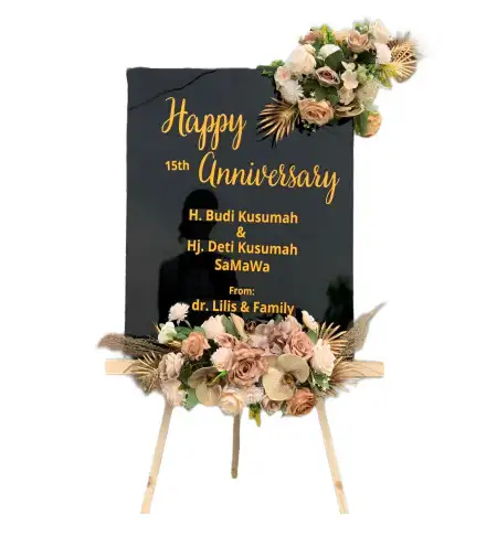 Papan Bunga Akrilik Kandat