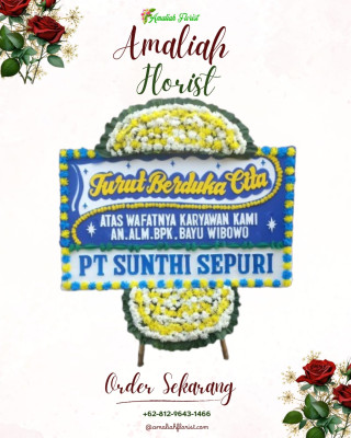 Papan Bunga Duka di Kandat